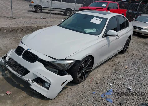 2016 BMW 328I from USA, damaged, VIN WBA8E9G54GNU29808